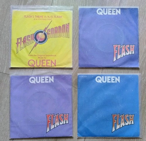 Queen vinyl singles flash - 7",